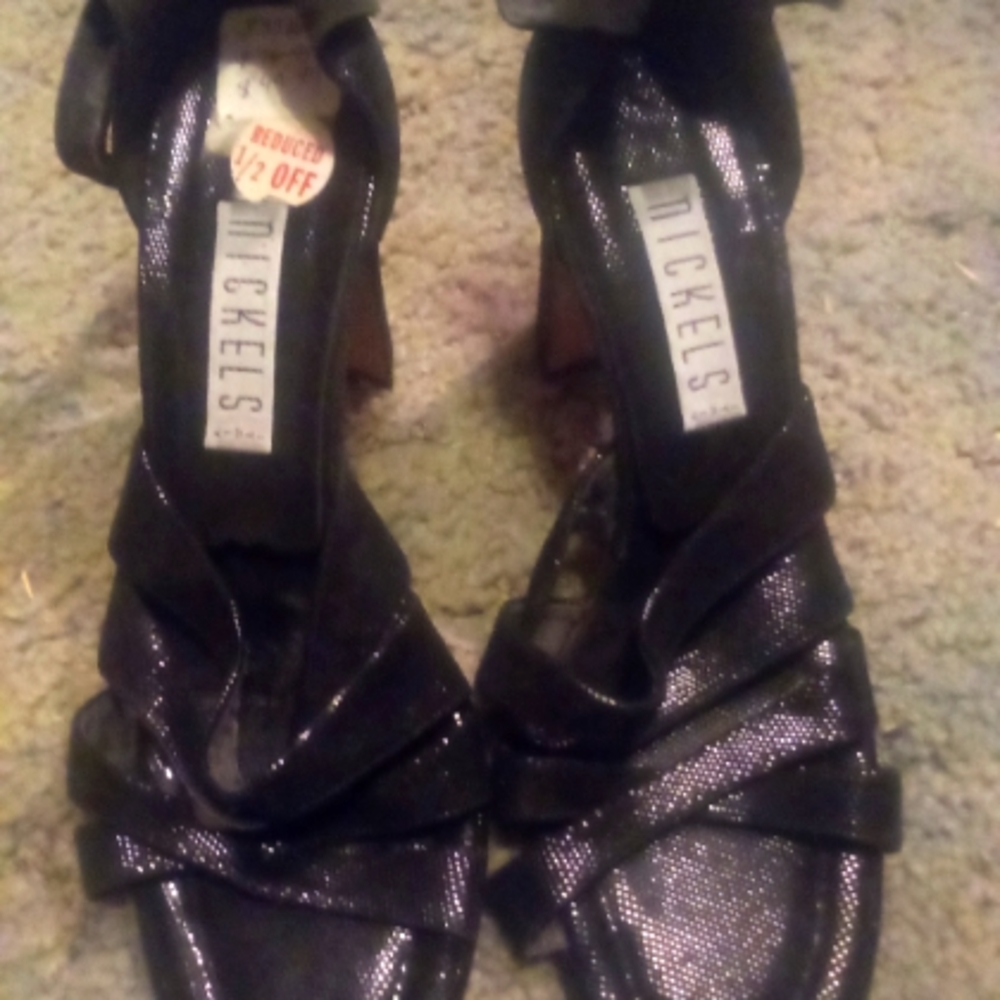 Black highheel  formal sandals